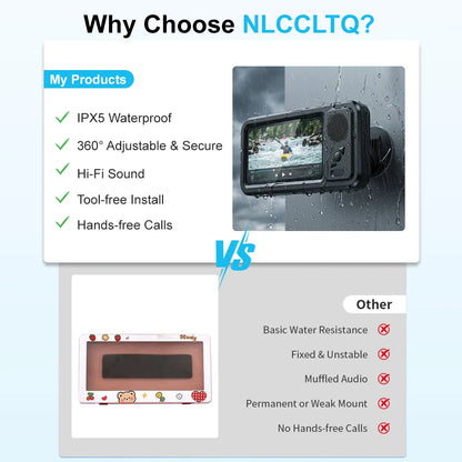 Transform Your Space with the Ultimate Waterproof Bluetooth Box Speaker – 360° Rotating Touch Screen for Movies, Music, and More!