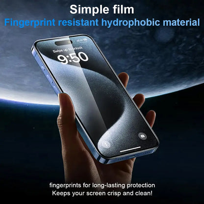 One Fish Tempered Glass Privacy Screen Protector for Samsung and iPhone - Shockproof, Crystal Clear Phone Protection Accessory