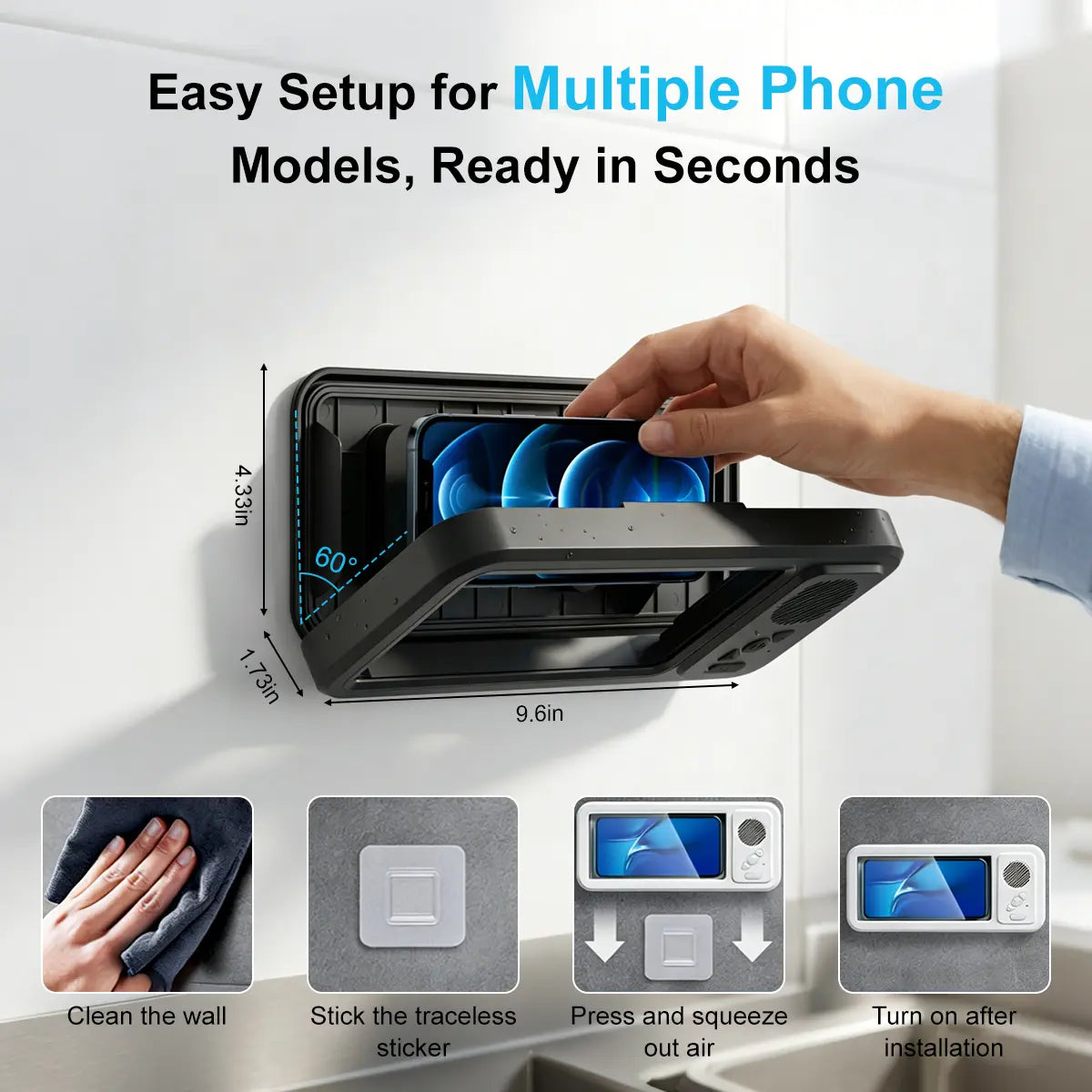 Transform Your Space with the Ultimate Waterproof Bluetooth Box Speaker – 360° Rotating Touch Screen for Movies, Music, and More!