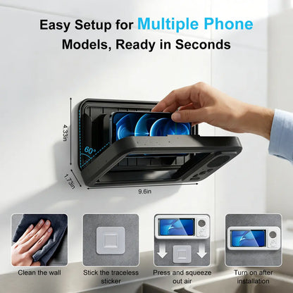 Transform Your Space with the Ultimate Waterproof Bluetooth Box Speaker – 360° Rotating Touch Screen for Movies, Music, and More!