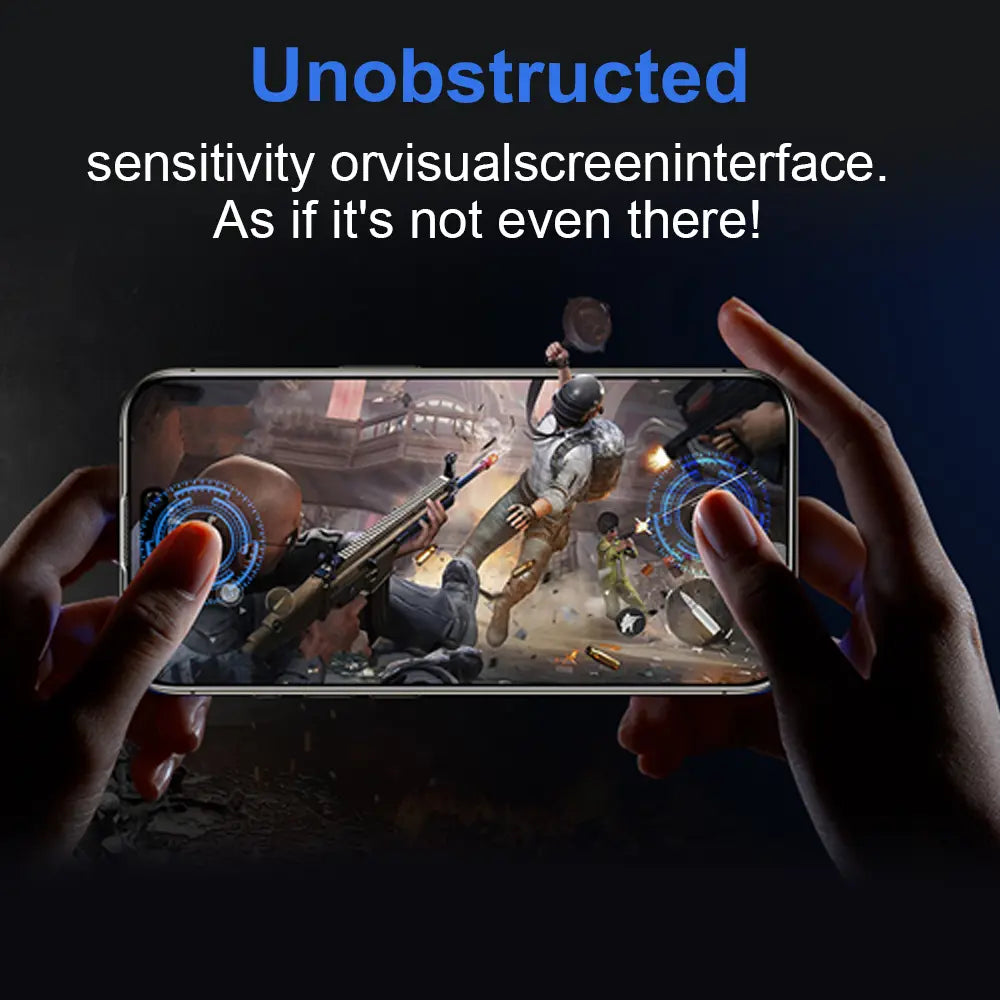 One Fish Tempered Glass Privacy Screen Protector for Samsung and iPhone - Shockproof, Crystal Clear Phone Protection Accessory