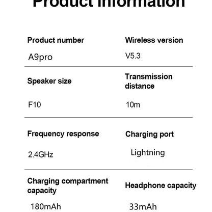 Elevate Your Audio Experience with TWS Wireless Bluetooth Earphones - High Fidelity Sound, Smart Touch Control, and Long Battery Life